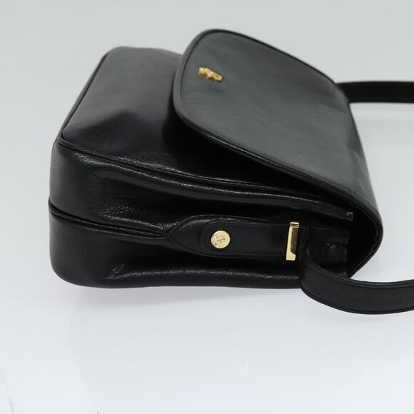 DIOR Shoulder Bag Leather Black Gold - Picture 5 of 16